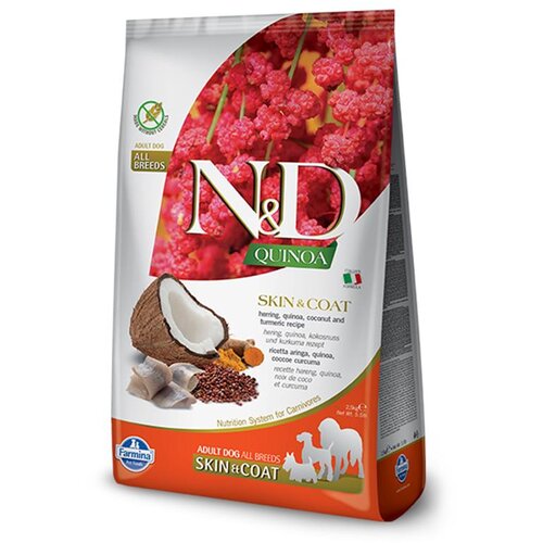 N&amp;amp;d Hrana za pse Quinoa All Breed Skin&amp;amp;Coat Herring&amp;amp;Coconut, 2.5kg Slike