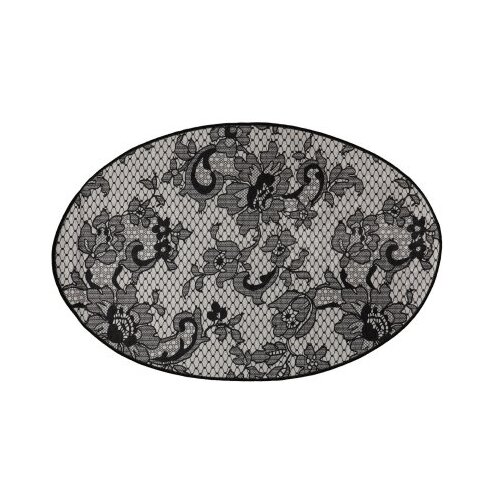  Lace djt - black blackwhitegrey bathmat Slike