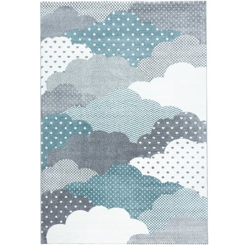 Ayyildiz Carpets Modra/siva otroška preproga 120x170 cm Bambi – Cene