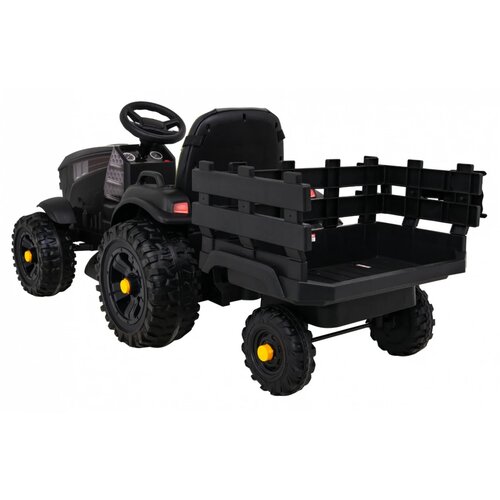 Ramiz Otro&amp;scaron;ki traktor na baterijo 12V z prikolico črna Slike