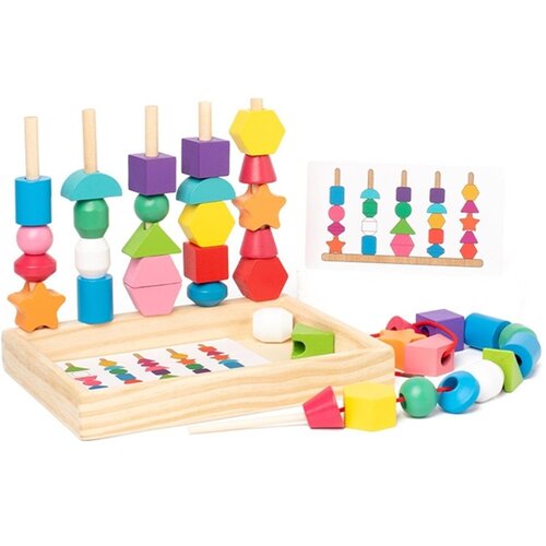 Bbo DRVENA IGRACKA SET KOCKI - UCIMO DA BROJIMO (3g+) Cene