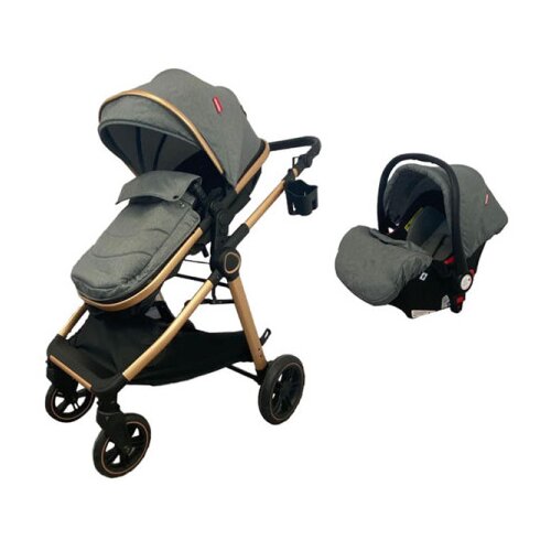 Nounou kolica x1 2u1 grey gold ( NN0046 ) Cene