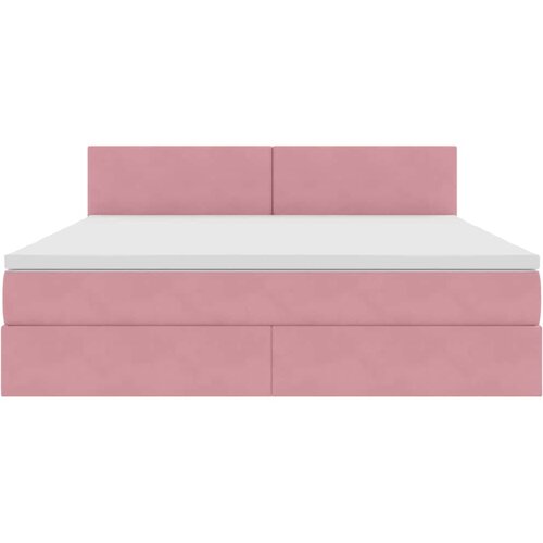  Krevet s od storage s madracem Ružičasta 160 x 200 cm Bar&amp;scaron;un Slike