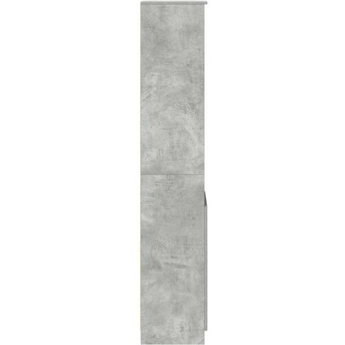  Visoka ploča beton siva 37,5x35x180 cm izrađeno drvo Slike