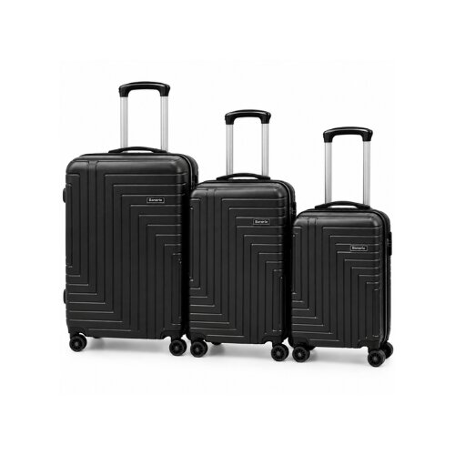 Zotrix banerle set kofera &ndash; 3/1 black- crna Cene