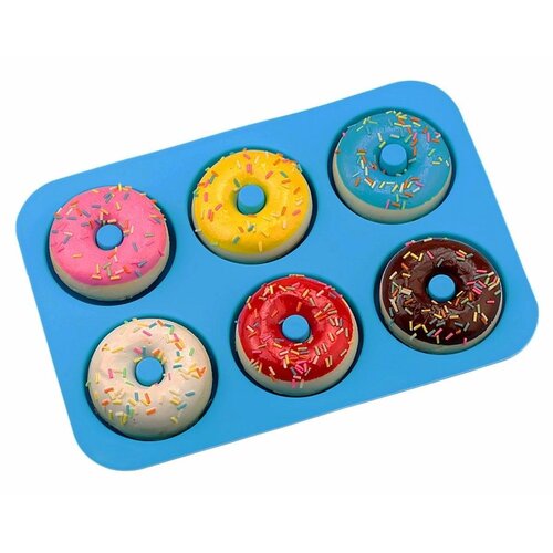 model za peko 6 velikih donut krofov Slike