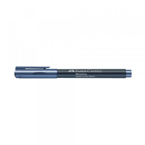 Faber-Castell permanent marker metalics col 253 queen of marine 160753 Slike