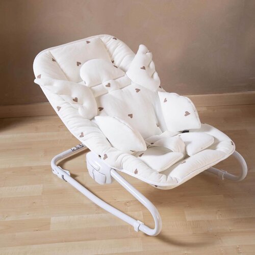 Childhome univerzalna sedežna blazina za stolček angel wings hearts Slike