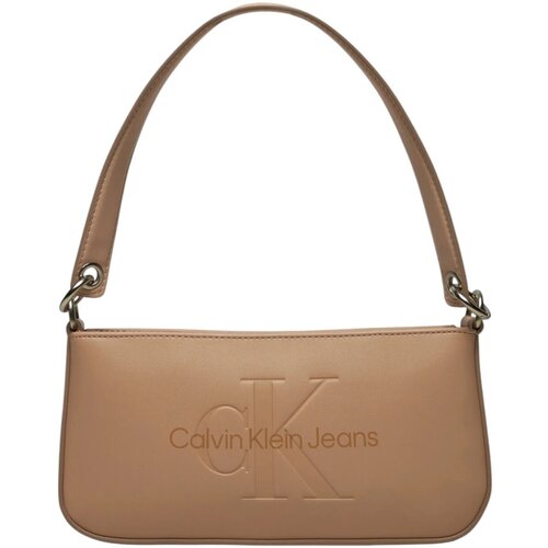 Calvin Klein Jeans Torbe SCULPTED SHOULDER POUCH25 MONO K60K610679 Bež Cene