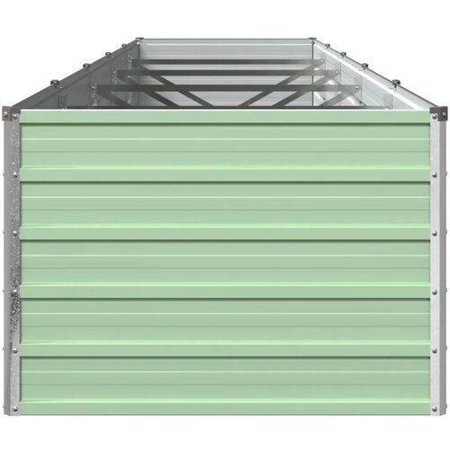  Povi&scaron;eni vrtni krevet Pastelno zelena 400 x 80 x 55 cm - 400 x 80 x 55 cm Pastelno zelena Cijene