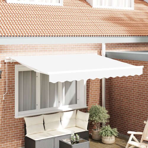 VidaXL zamenjava tende za okvir 3.5x2.5 m bela Slike