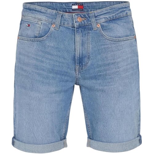 Tommy Hilfiger Kratke hlače & Bermuda DM0DM22979 Modra Cene