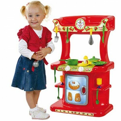 Dohany Toys kuhinja za devojčice crvena Slike