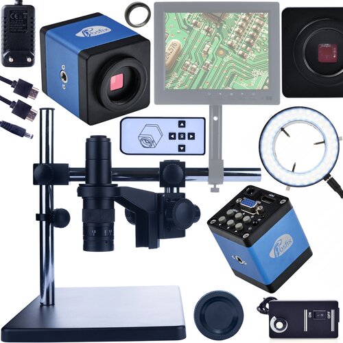 Rosfix DIGITALNI MIKROSKOP Z NASTAVLJIVO ROKO EARTH PRO MCEP-0.5X-PZRR+NASTAVLJIVA 56XLED MIKROSKOPSKA SVETILKA+MIKROSKOPSKA KAMERA DRACO BLUE, (21739097) Cene