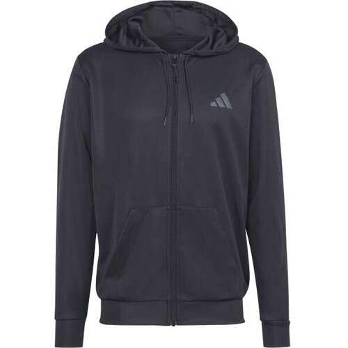 Adidas TRAIN ESSENTIALS Mu&amp;scaron;ka dukserica, crna, veličina Slike