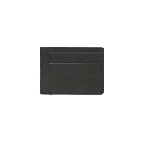 Calvin Klein Etui za kreditne kartice Set Id Cardholder K50K509971 Črna