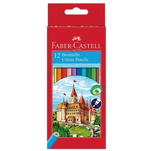 Faber-castell Eco barvni svinčniki, 12 kosov