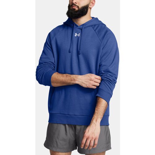 Under Armour Men&amp;#039;s sweatshirt UA Rival Fleece Hoodie-BLU - Men&amp;#039;s Slike
