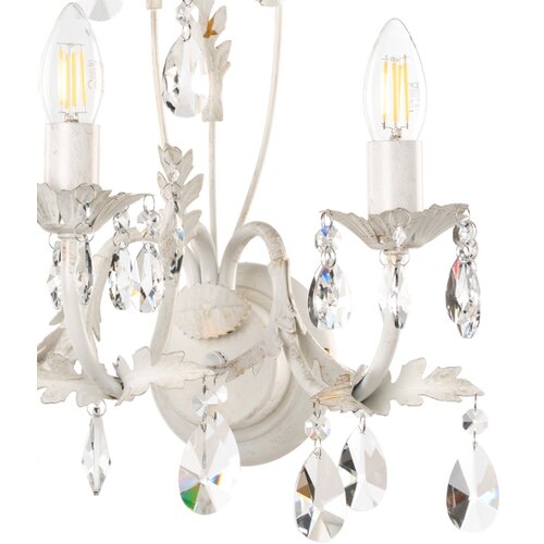  ONLI - Zidno svetlo TERESA 3xE14/6W/230V belo Slike