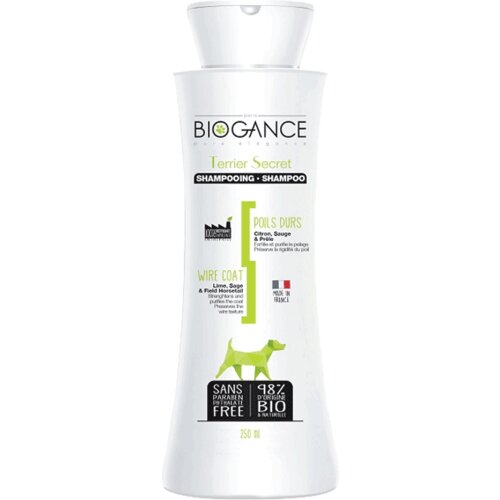 Biogance Šampon za oštrodlake pseTerrier Secret, 250 ml Slike