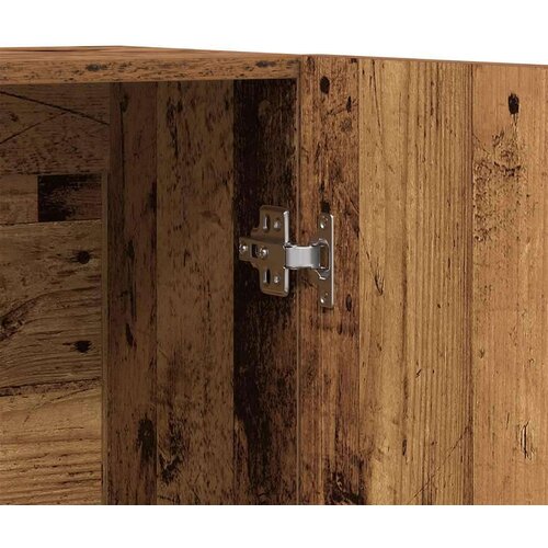 VidaXL Visoka ploča staro drvo 70x31x115 cm konstruirano drvo Slike