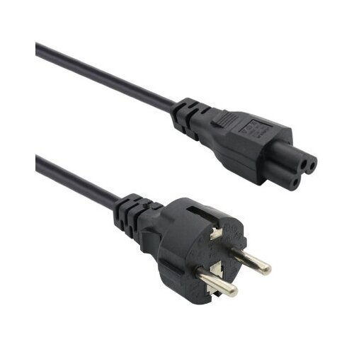  Kabal napajanja za laptop 1.5m crni (detelina) ( PL16 ) Slike