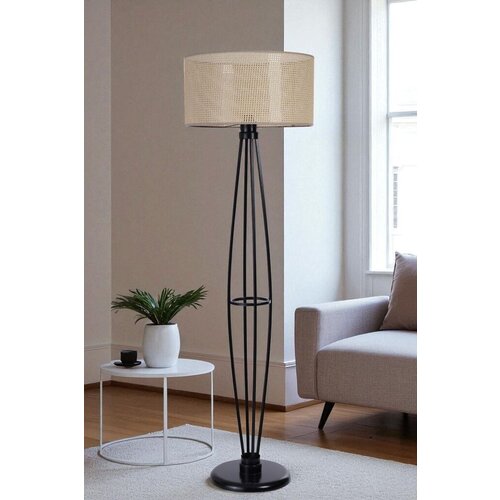 Opviq Podna lampa Hedar, Crna Cene