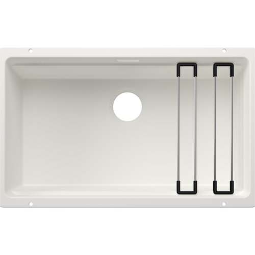 Blanco sudoper ETAGON 700-U SILGRANIT pribor inox nosači, bez InFino pribora - GLEČER BIJELA Cene