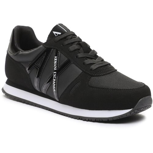 Armani Exchange Niske tenisice crna / prljavo bijela Slike