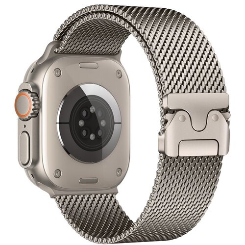 Narukvica Milanese Stainless za Apple Watch Series 10 Ultra 9 8 7 SE 6 5 4 3 2 1 46mm 49mm 45mm 44mm 42mm - Titanium Cijene