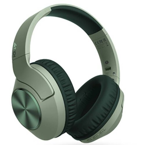 A4Tech BH300 2Drumtek wireless type-c charging slu&amp;scaron;alice sa mikrofonom zelene Slike