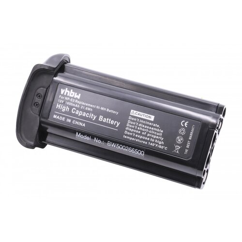 VHBW baterija NP-E3 za canon EOS-1D mark ii / EOS-1Ds mark ii / EOS-1D, 1800 mah kompatibilnost s originalnom baterijom Slike