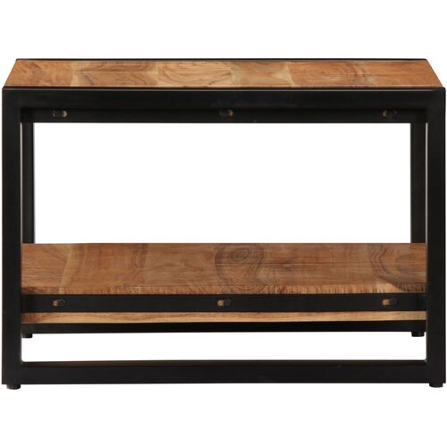  Stolić za kavu od masivnog bagremovog drva 60 x 60 x 40 cm Slike