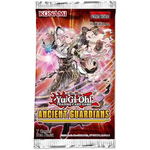 Konami yu-gi-oh! tcg: ancient guardians - booster pack [1st edition] Cene