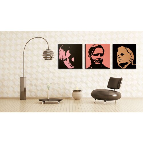  Ročno izdelana slika POP Art Herbert Grônemeyer 3-delna (POP) Cene