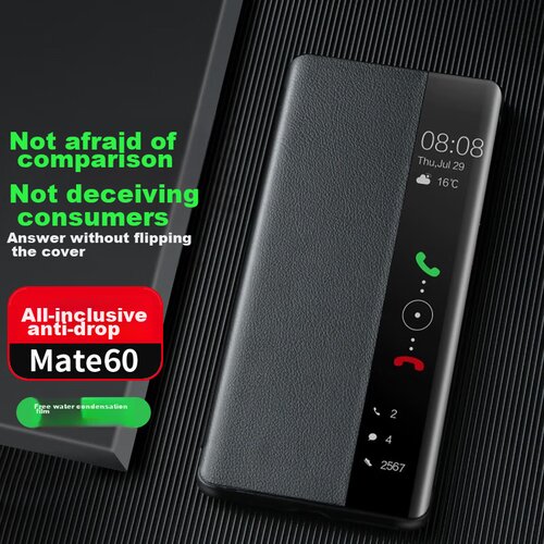  ZhengJian Maska za mobilni telefon Huawei Mate 60, Crna Slike