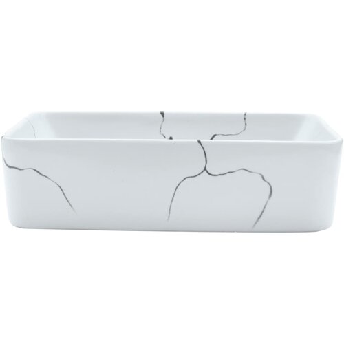  umivaonik bijeli pravokutni 46x35,5x13 cm keramički Slike