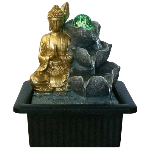 Signes Grimalt Kipci in figurice Buddha Fontana S Svetlobo Pozlačena