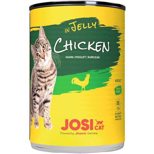 Josicat mokra hrana v želeju 12 x 400 g - pi&amp;scaron;čanec Slike