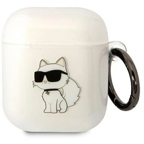 Karl Lagerfeld ETUI IKONIK CHOUPETTE ZA AIRPODS 1/2 PROZOREN, (22006443) Slike