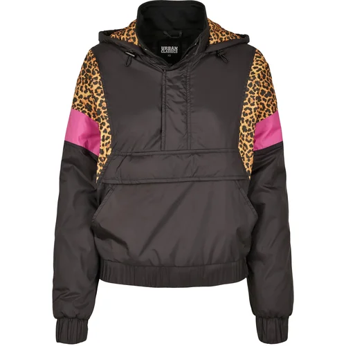 UC Ladies Women's Jacket AOP Mixed Pull Over Black/leo