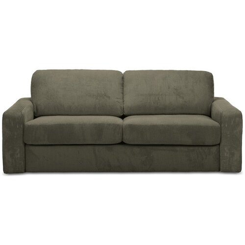 Makamii Kaki zelena sklopiva sofa od samta 195 cm Nona – Cijene