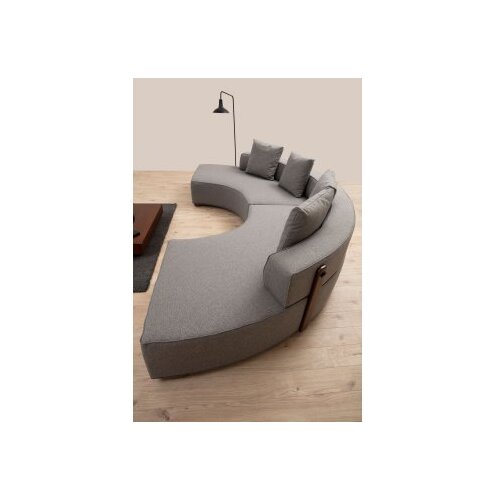  Kutna garnitura Gondola 105x70x360cm Siva Slike