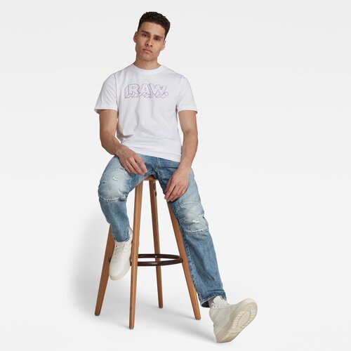 G-star T-shirt - 3D RAW. r t white Cijene