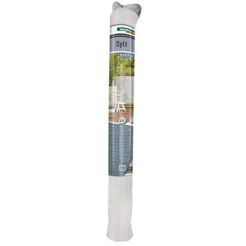 Windhager Balkonska zastirka Sylt (Bela, 5 x 0,9 m) Slike