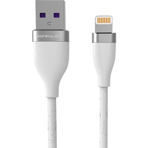  USB Kabl KONFULON S83 Iphone 1M 3.1A bela Cene