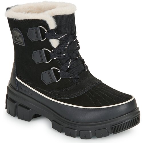 Sorel Škornji za sneg 010 BLACK FAWN Črna Cene