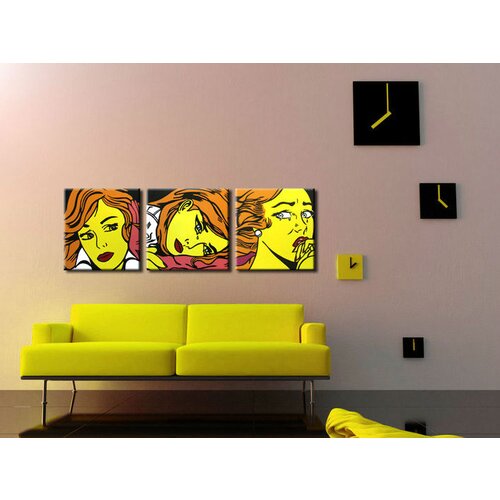  Ručno slikane slike na platnu pop art lichtenstein Slike