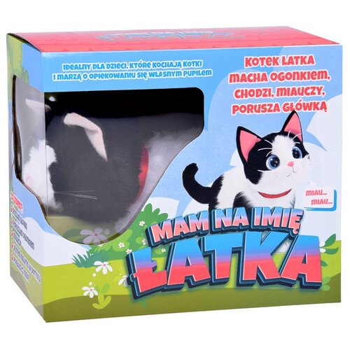  mačka PATCH hoda, mijauče, miče repom ZA5364 Slike