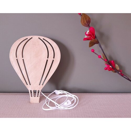 Twon drvena zidna lampa Balon DZL1 - BL Slike